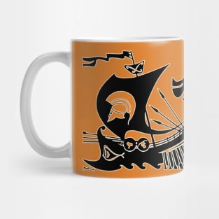 The Argo under sail Mug